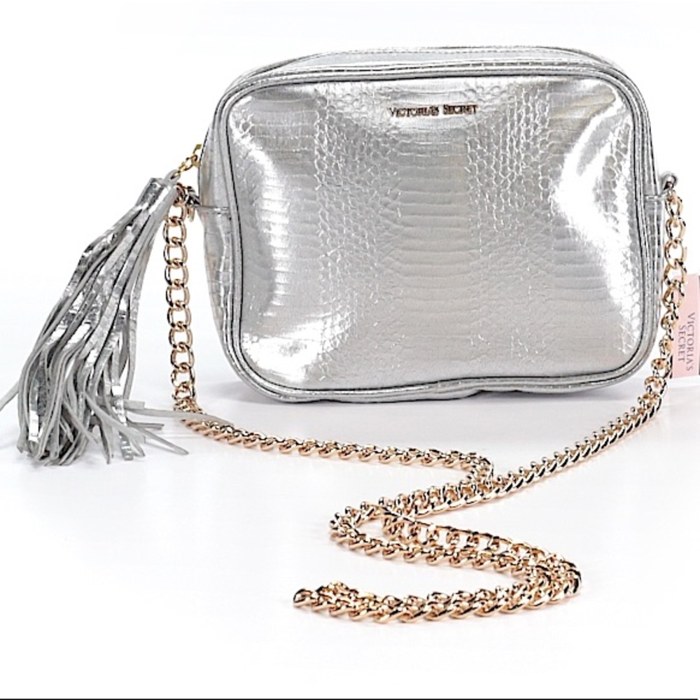 Silver VS crossbody bag